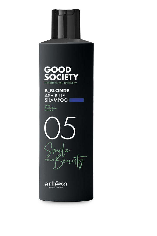 01-105100 GOOD SOCIETY 05 B_BLONDE ASH BLUE SHAMPOO 250ML